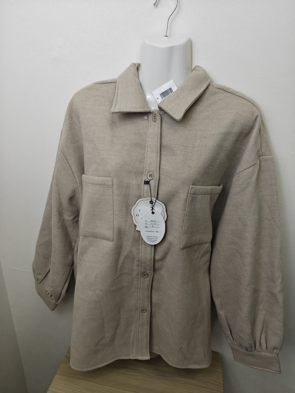 【Co パピエール】シャツ Lベージュ