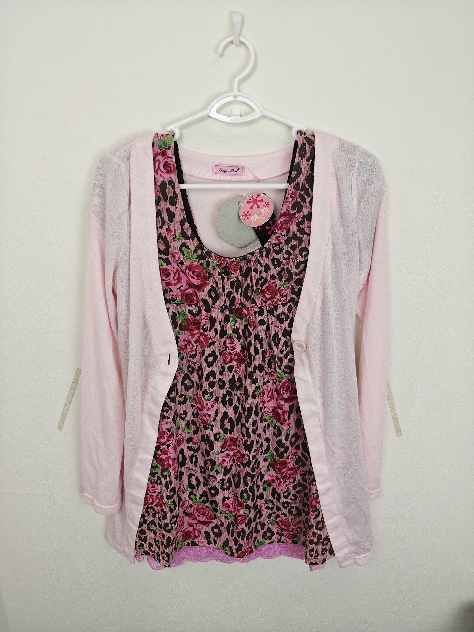 【MA＊RS】 豹薔薇柄セットアップ