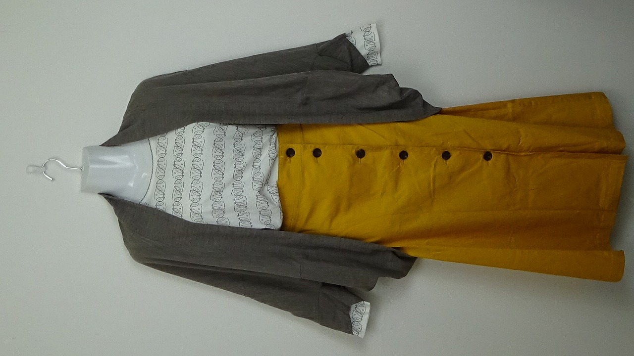 【VOLABAT】カーディガン グレー