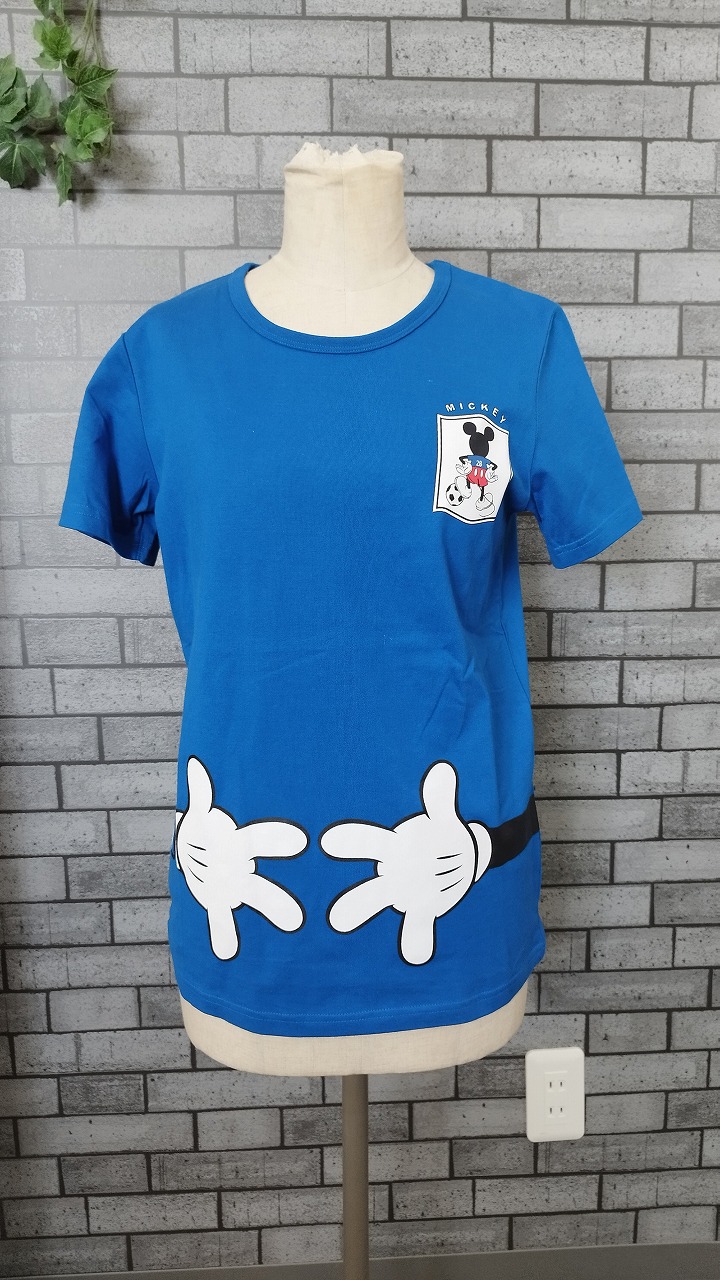 【BELLEMAISON】ミッキー サッカーTシャツ