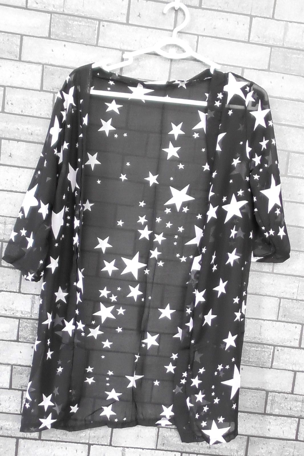 星柄シアートップス