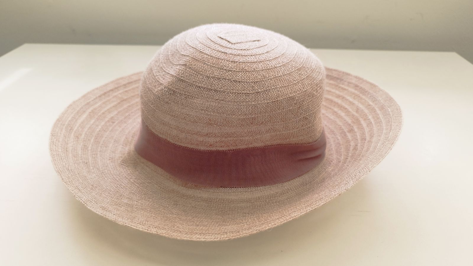 【NANO universe】 Code Kelly/別注Pocketable braid HAT ベージュ
