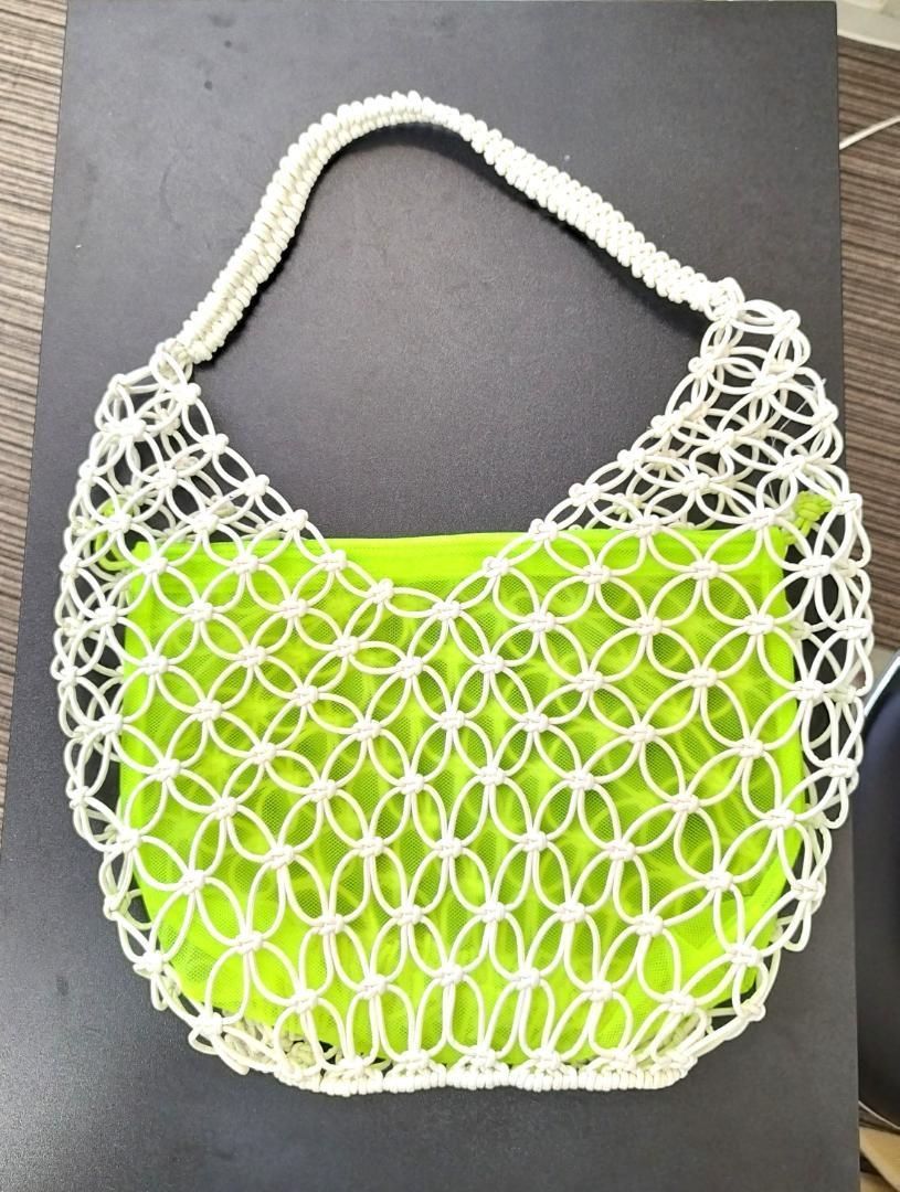 【NATURAL BEAUTY BASIC】 編みバッグ
