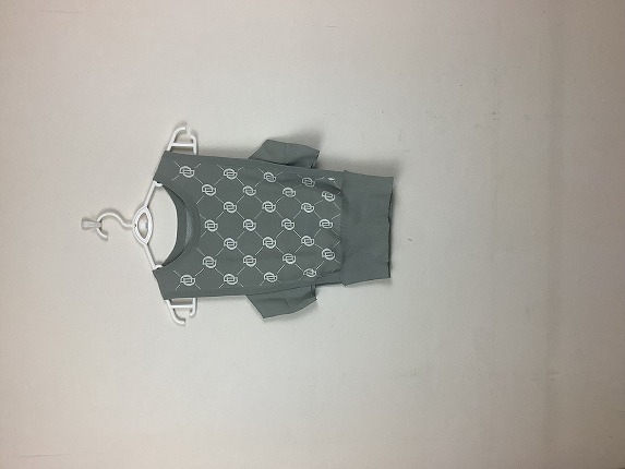 モノグラム柄ニットベスト