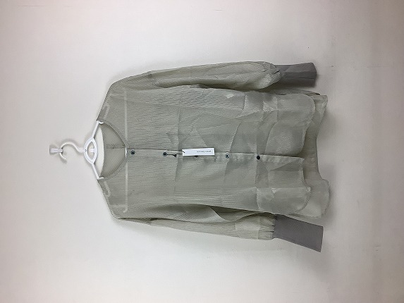 【comoely closet】 シアーチェックシャツ