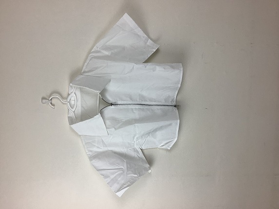 ダブルジップアップ半袖シャツ