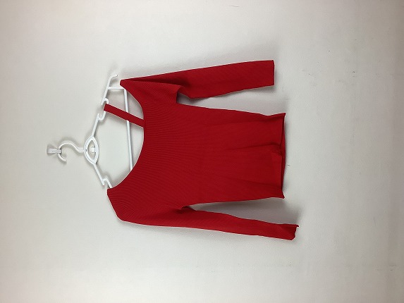 【dazzlin】 ワンショルリブニット