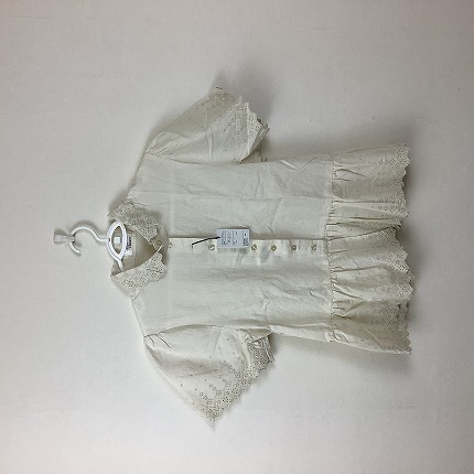 【Little Theater】ブラウス ホワイト L