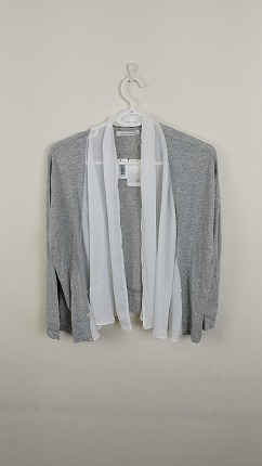【CherieRose】カーディガン グレーL