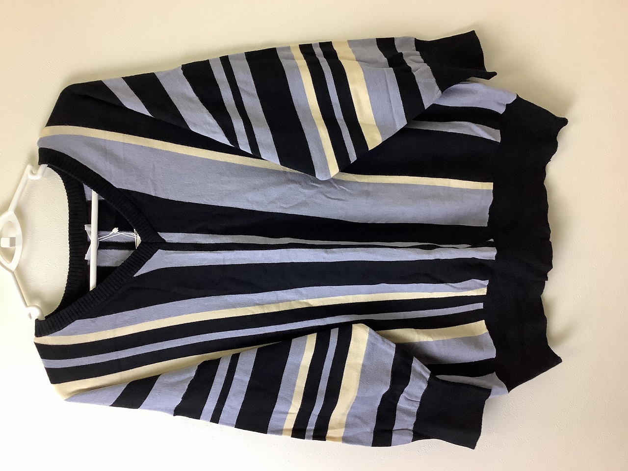 【SUNNY DAISY】縦ラインニット　パープル