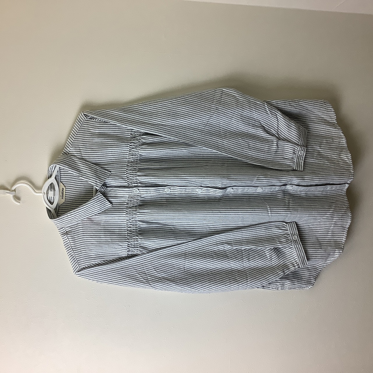 【selectione】細ストライプシャツ