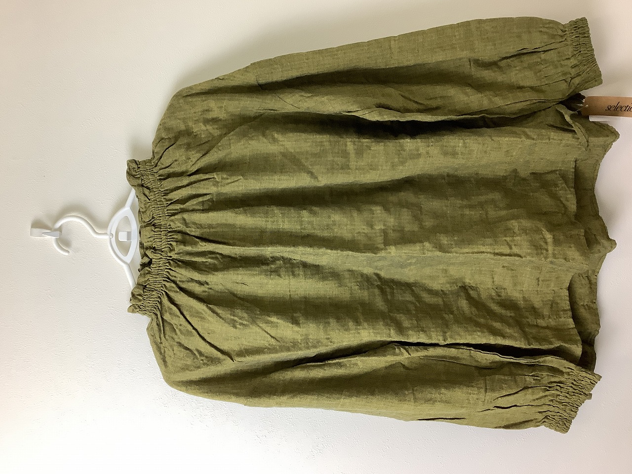 【selectione】ブラウス　イエロー