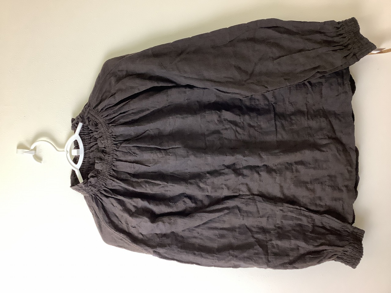 【selectione】ブラウス　ブラウン