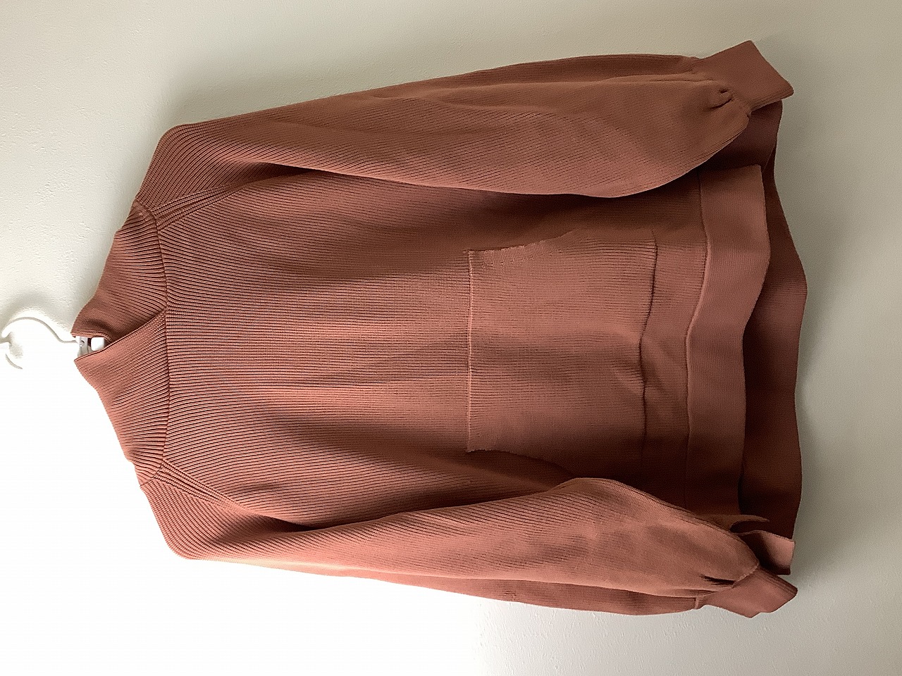 【SWEET ROUGE】ニットパーカー　ブラウン