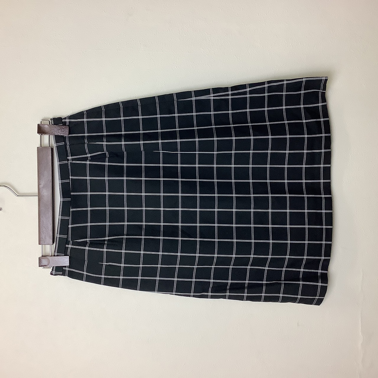 タイトスカート 黒 チェック　ウエスト：61㎝